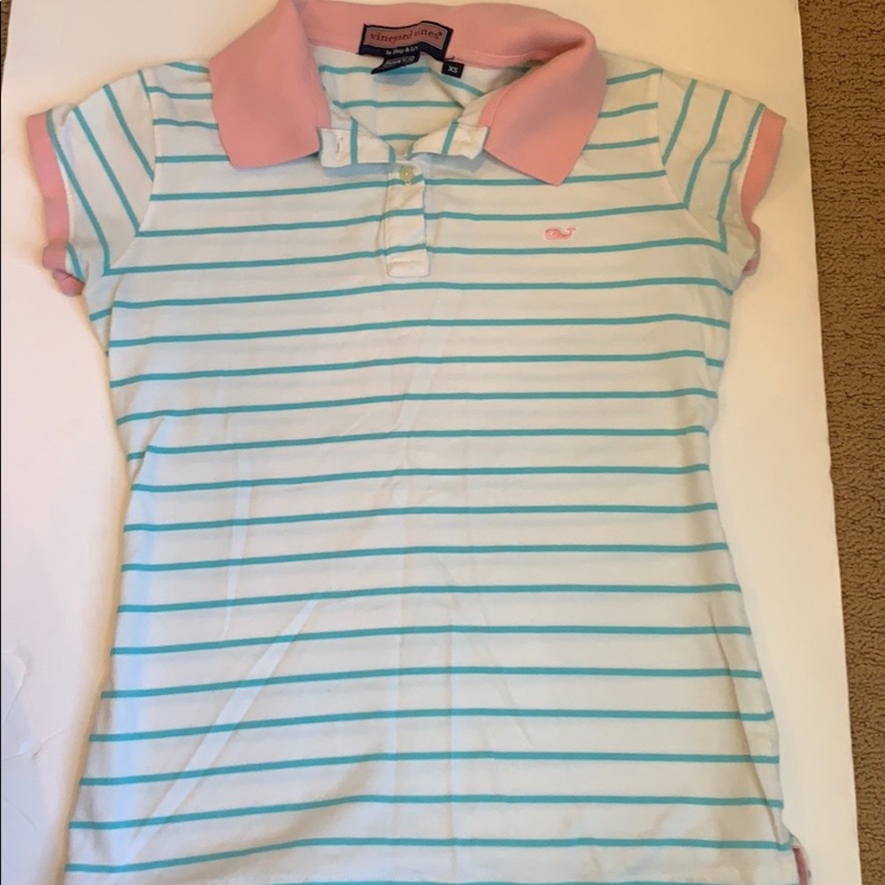 Vineyard Vines Pique Polo Whale Shirt